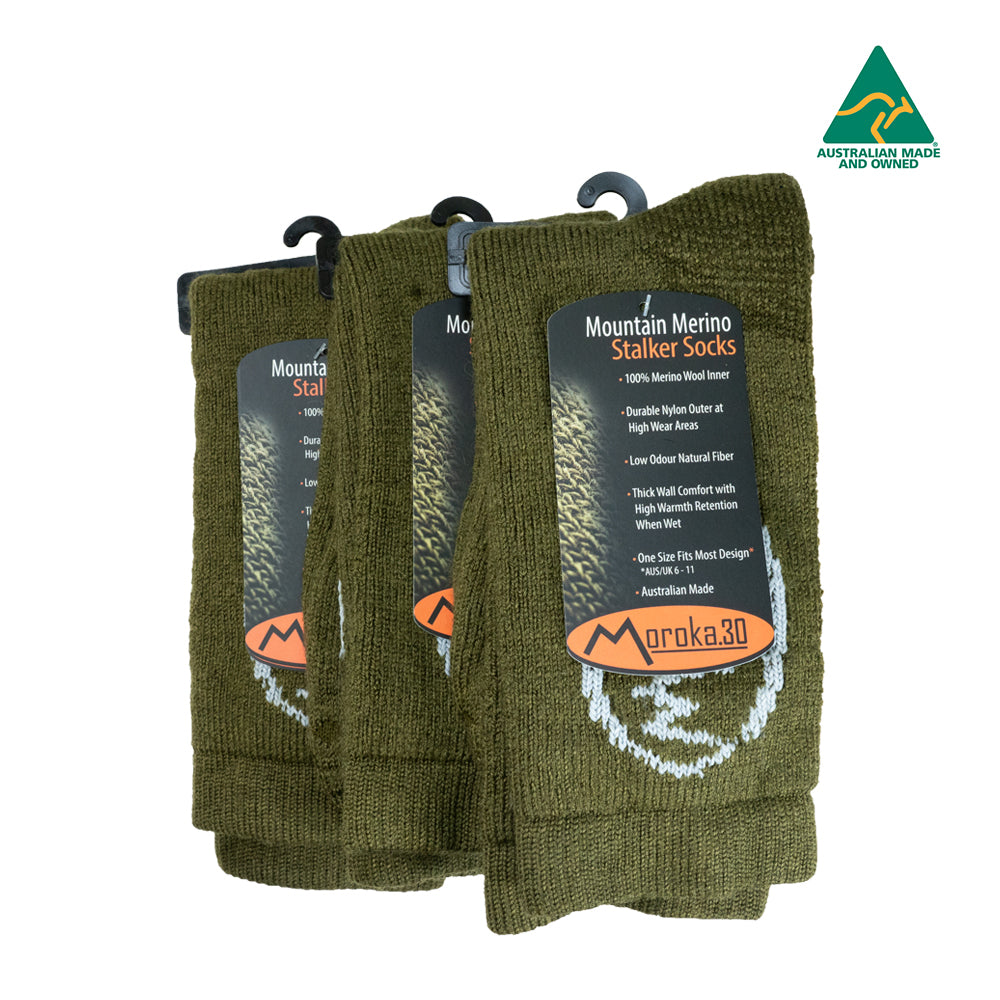 Moroka 30 Merino Stalker 3pk