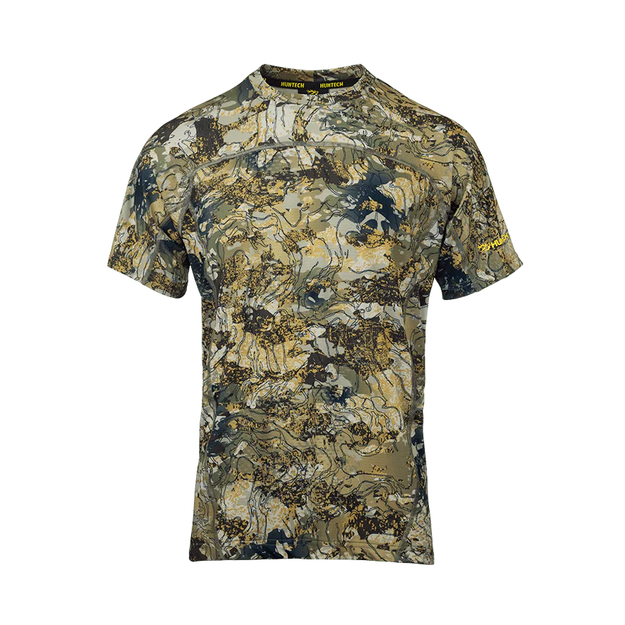Huntech Mens Glaciertech Short Sleeve Top
