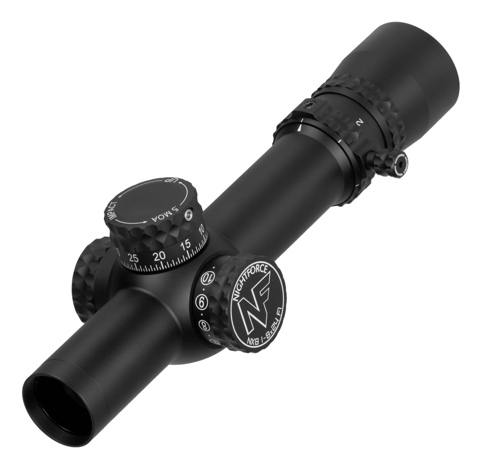 Nightforce NX8 1-8x24mm F1 Cap Dark Earth FC-DMX