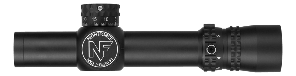 Nightforce NX8 1-8x24mm F1 Cap Dark Earth FC-DMX