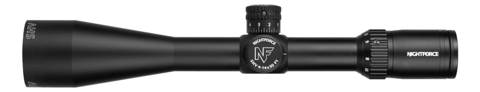 Nightforce SHV 4-14x50mm F1 Mil-XT