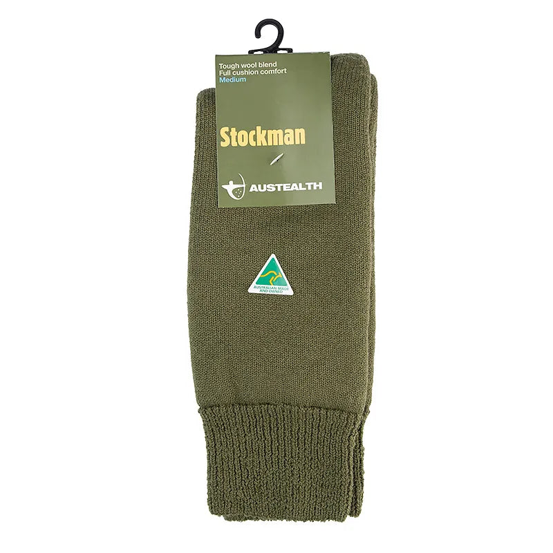 Austealth Wool Stockman Sock