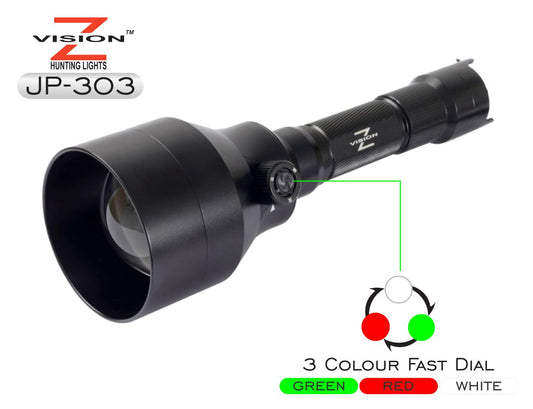 Z-Vision 3 in 1 Torch- 3 LED Colours